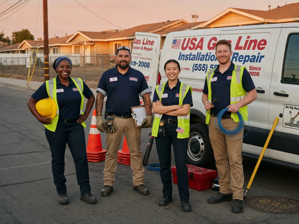 Gas Line Installation company in Amsterdam, OH